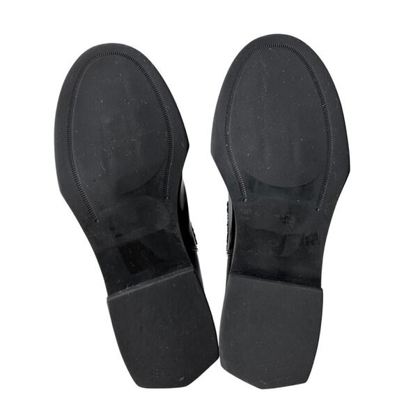 FR x FP Free People Vegan Patent Leather Boots - Picture 5 of 11